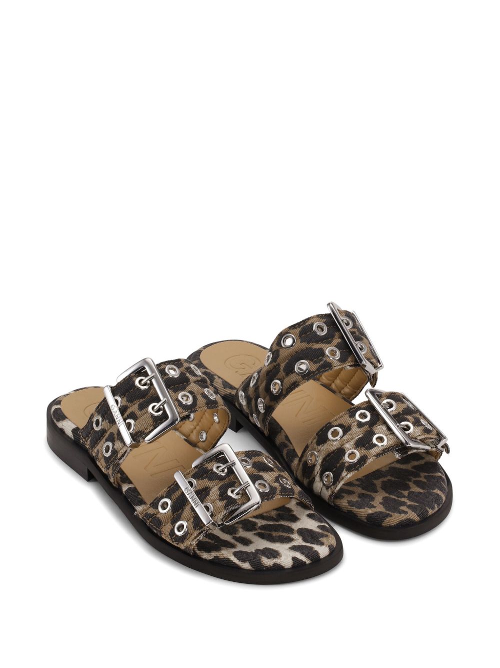 Ganni - GANNI Sandals Brown - Sandals