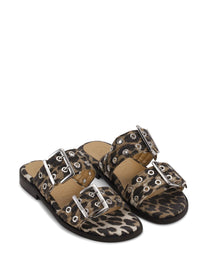 Ganni - GANNI Sandals Brown - Sandals
