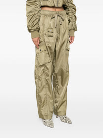 Ganni - GANNI Trousers Green - Trousers