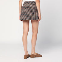 Ganni - GANNI Mini skirt with check pattern - Skirts