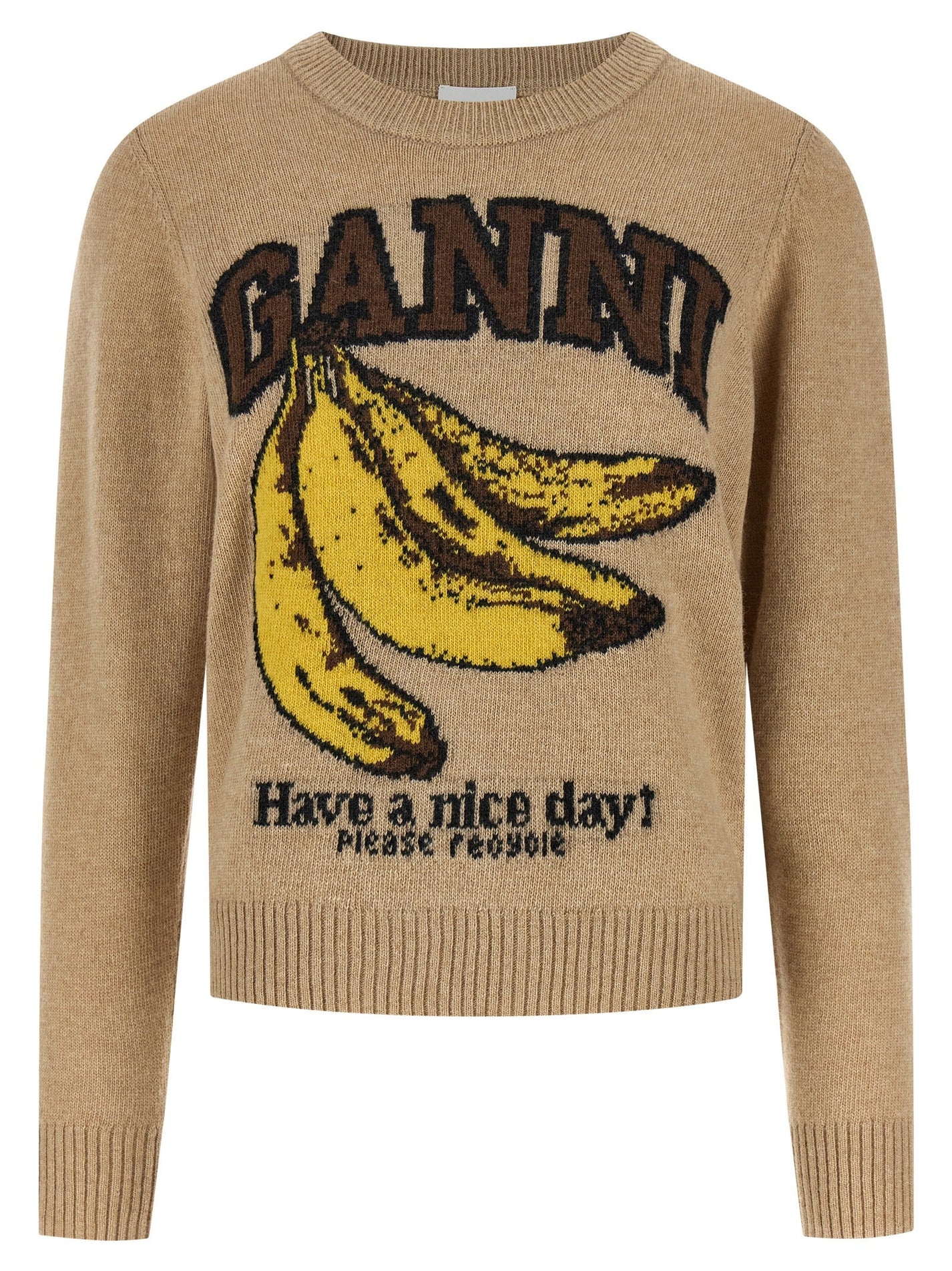 GANNI - GANNI - ’Banane’ sweater - Women’s Knitwear