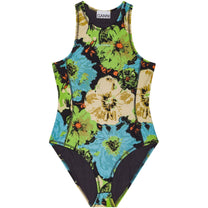Ganni - Ganni floral-print Bodysuit - Women’s Tops