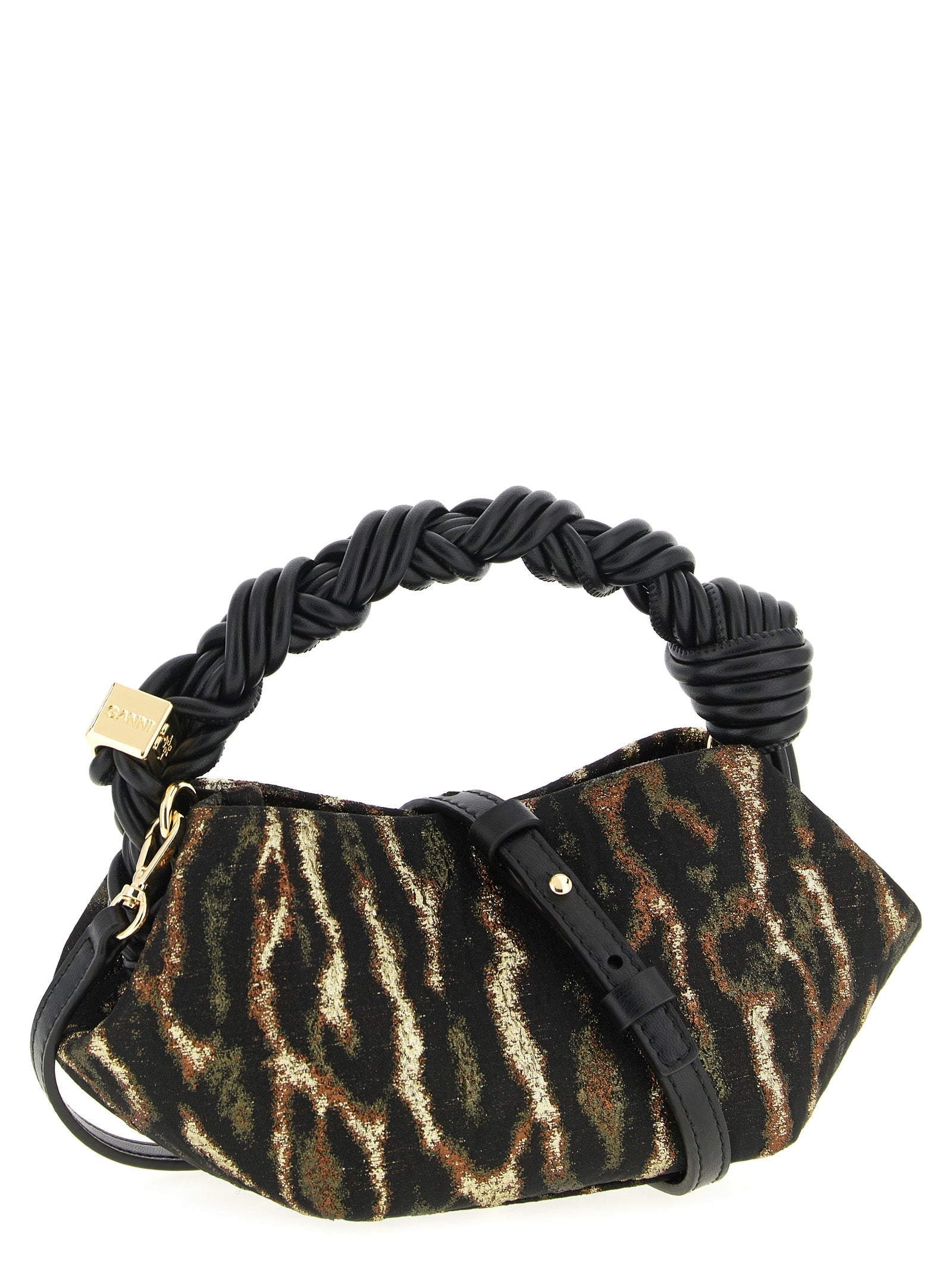 GANNI - GANNI - ’Metallic Cloque Bou’ handbag - Women’s Bags