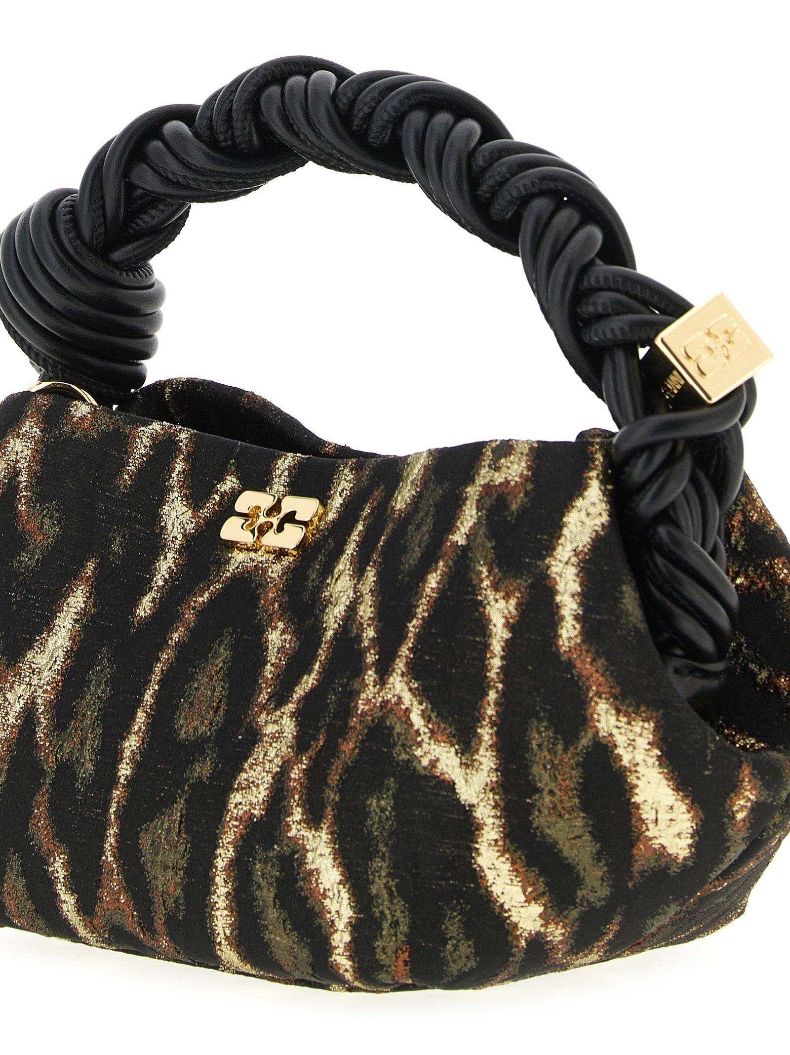 GANNI - GANNI - ’Metallic Cloque Bou’ handbag - Women’s Bags
