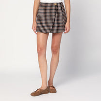 Ganni - GANNI Mini skirt with check pattern - Skirts