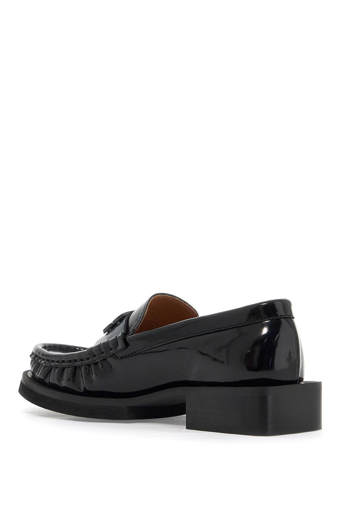 Ganni - Ganni butterfly logo loafers - Loafers