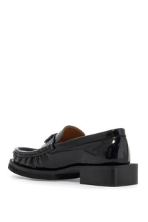 Ganni - Ganni butterfly logo loafers - Loafers