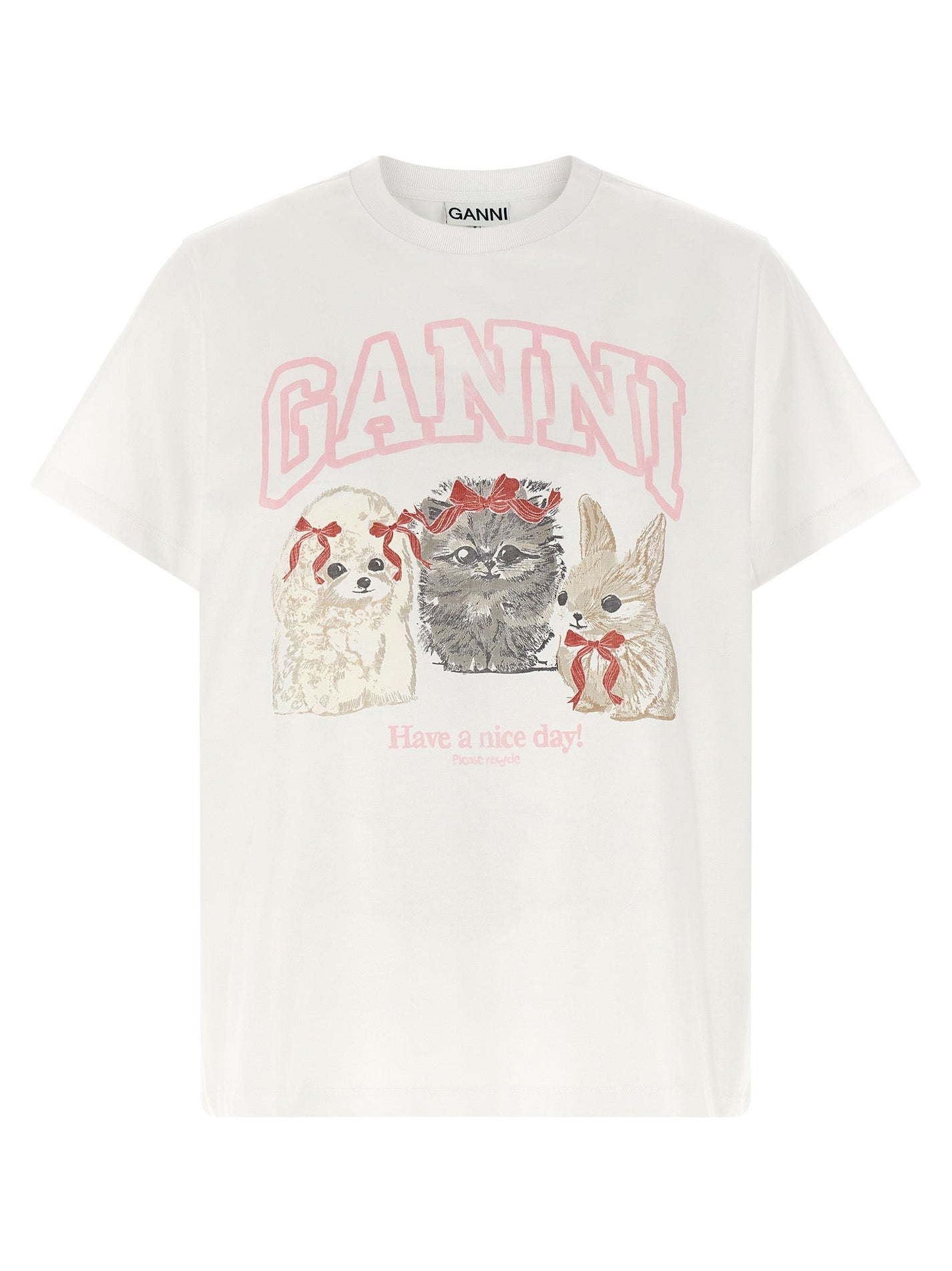 GANNI - GANNI - Printed T-shirt - Women’s Tops