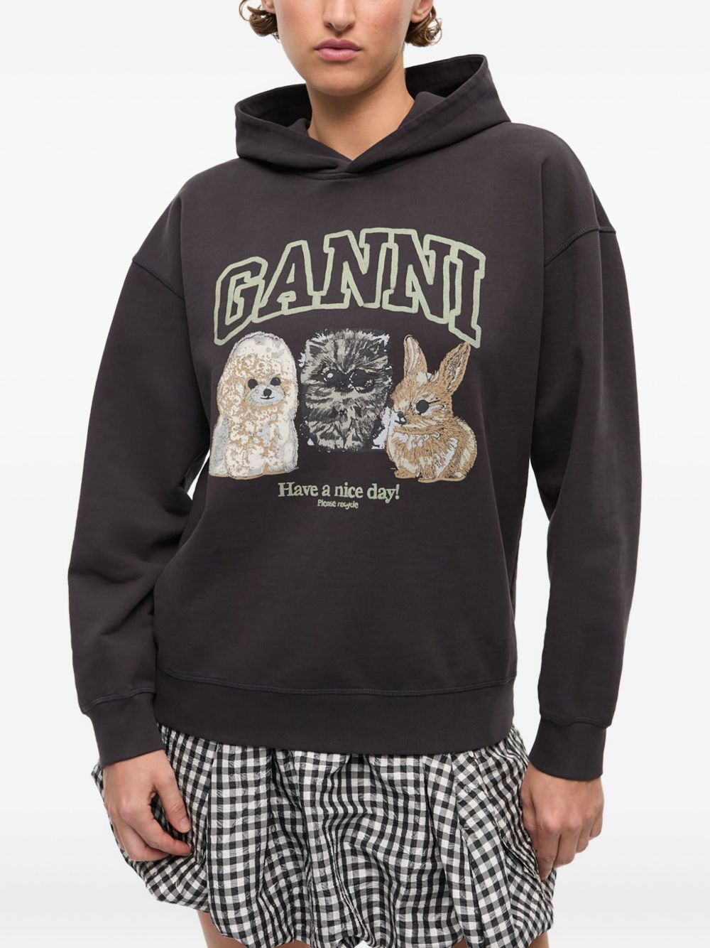 Ganni - GANNI Sweaters Grey - Topwear