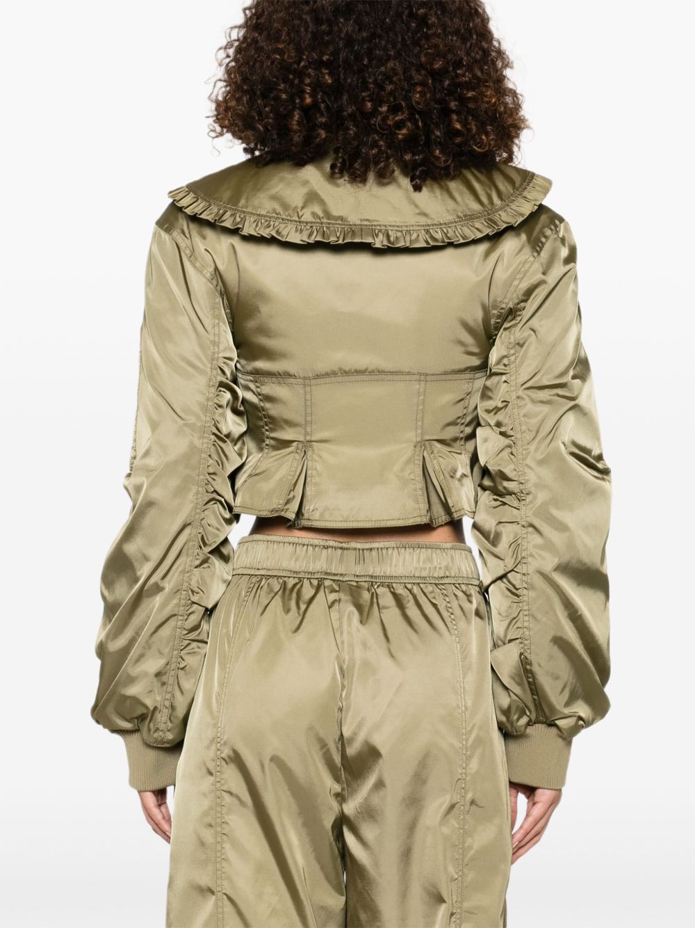 Ganni - GANNI Coats Green - Jackets