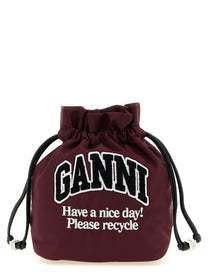 Ganni Ganni Pouch Red
