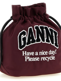 Ganni Ganni Pouch Red