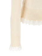 Ganni Ganni Turtleneck Sweater White, view 4