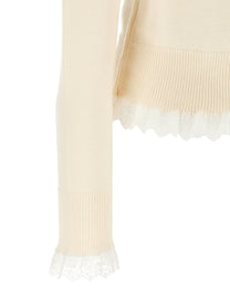 Ganni Ganni Turtleneck Sweater White