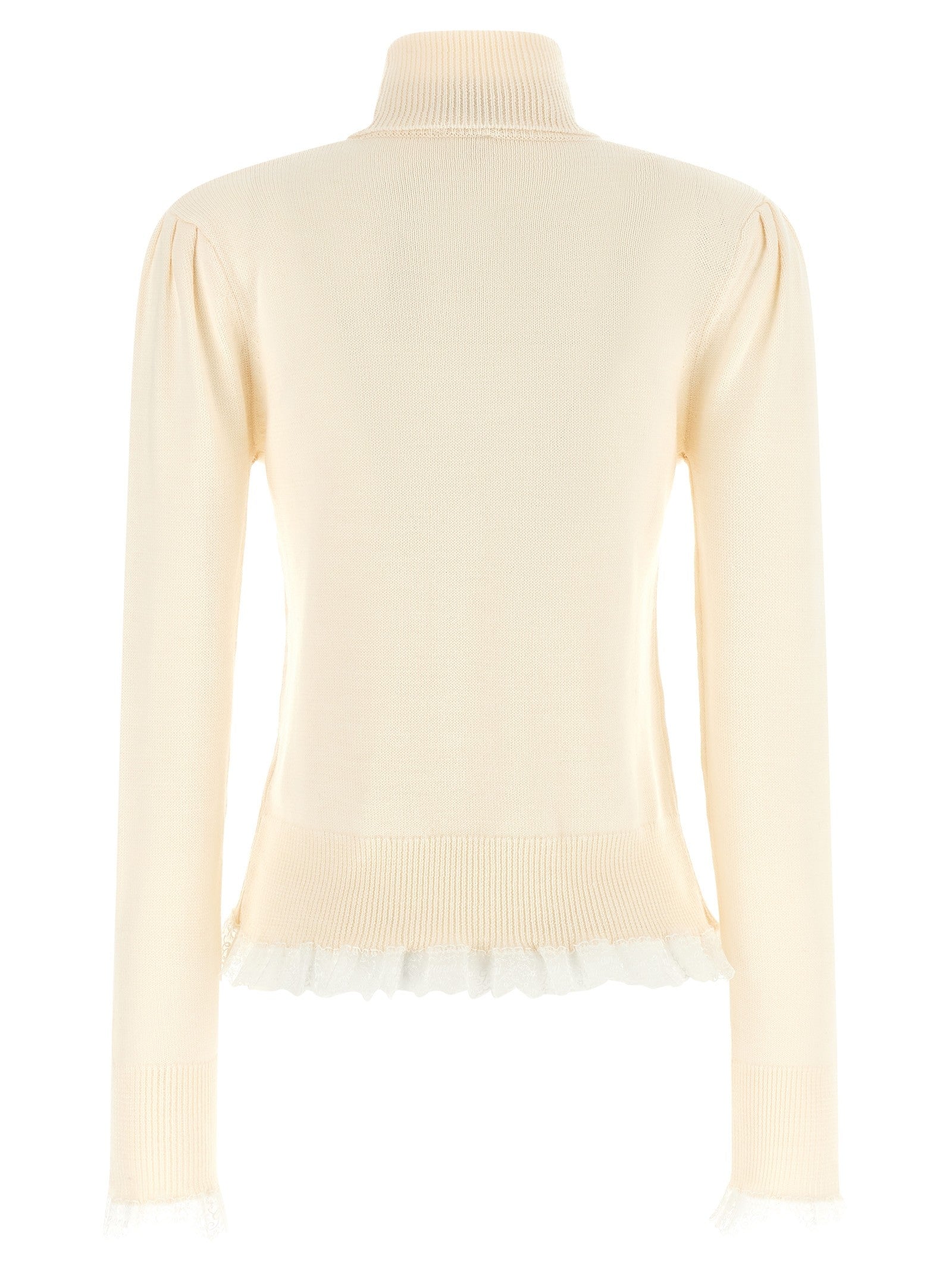 Ganni Ganni Turtleneck Sweater White