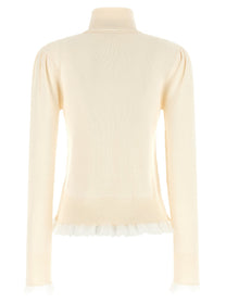 Ganni Ganni Turtleneck Sweater White