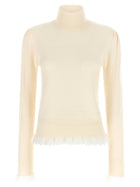 Ganni Ganni Turtleneck Sweater White