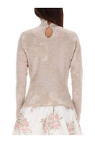 Ganni Women's Alpaca Blend Sweater Beige, view 3