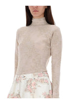 Ganni Women's Alpaca Blend Sweater Beige, view 4