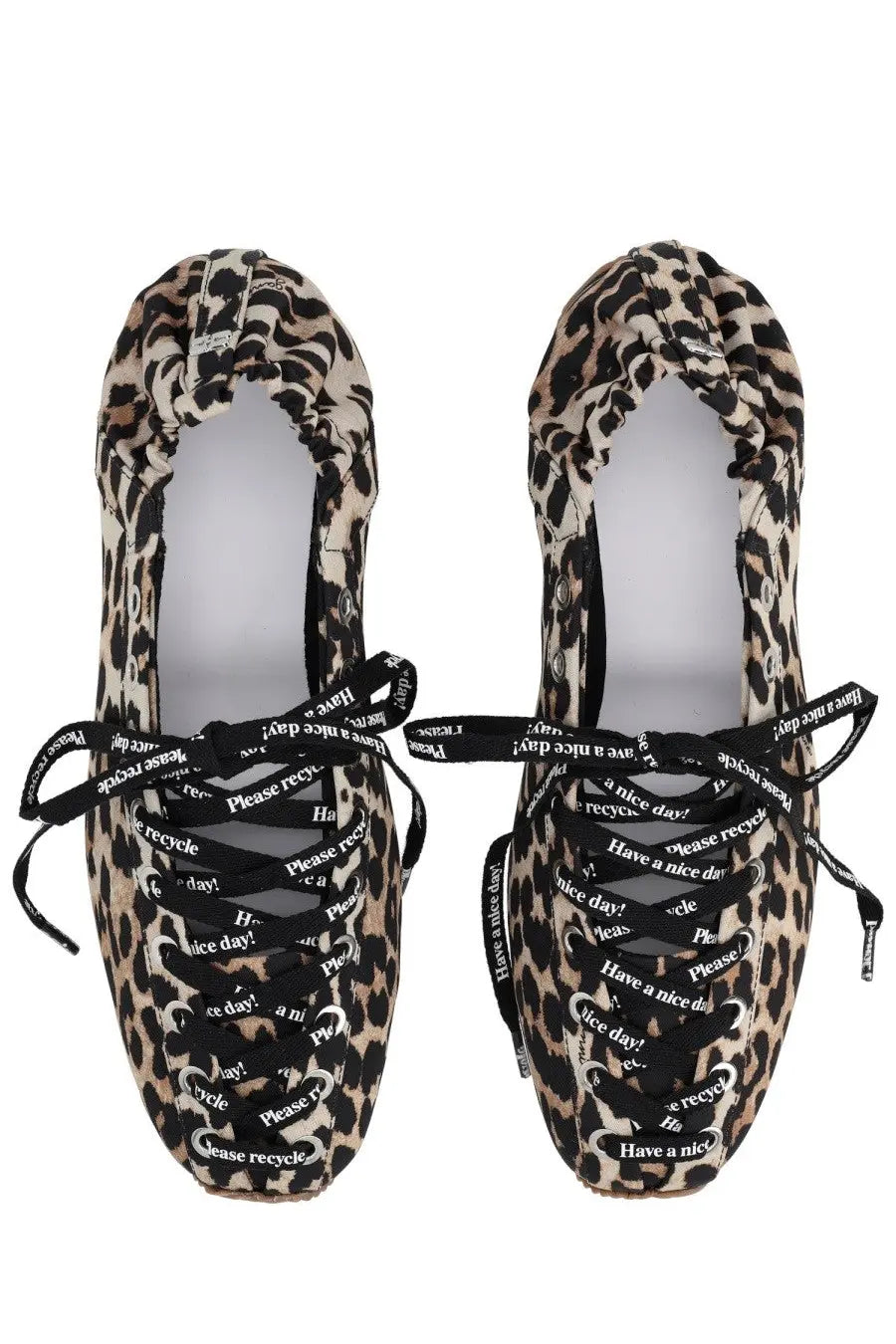 Ganni Women's Sporty Ballet Flats Pattern, view 5