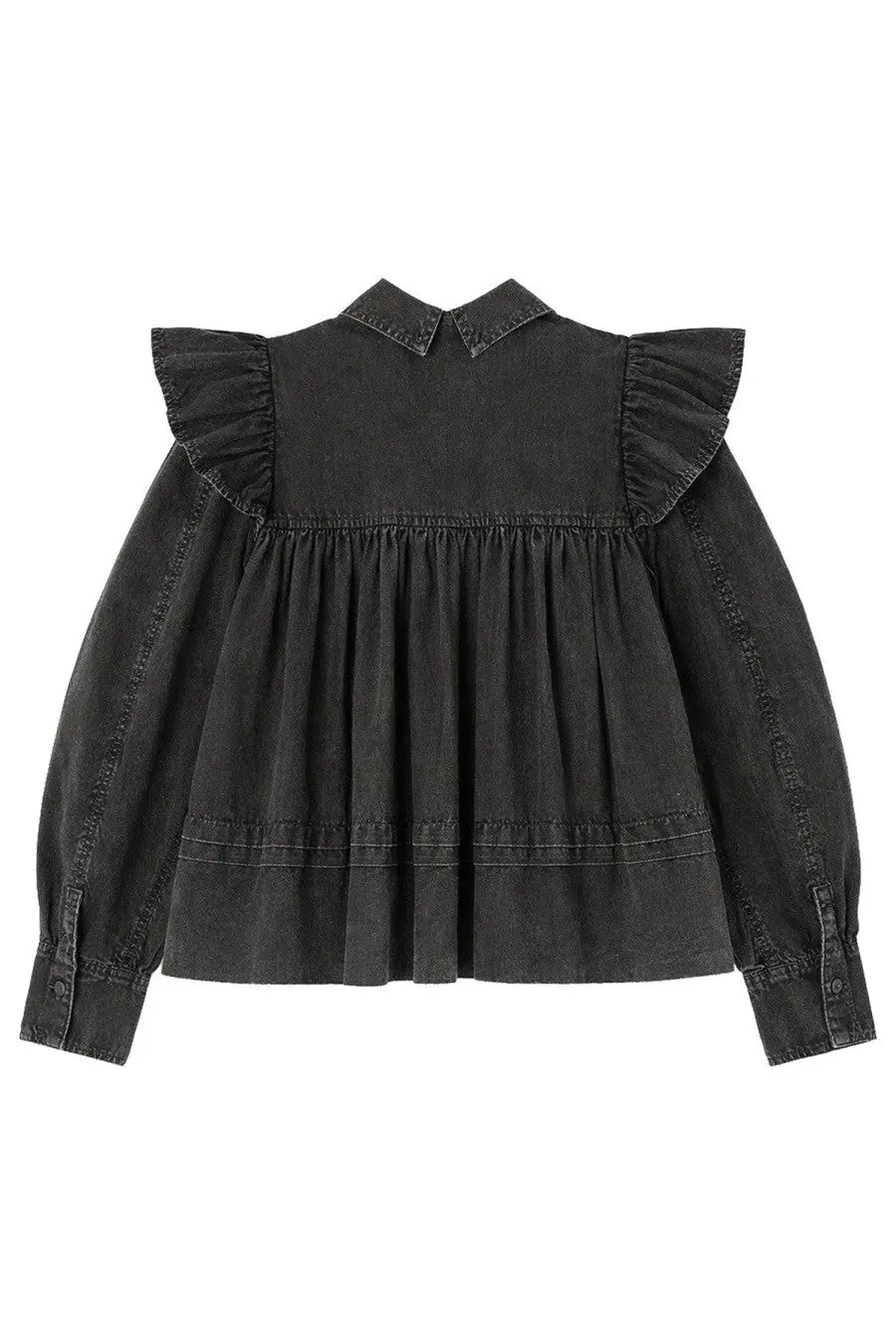 Ganni Women's Blouse Black, view 2