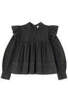 Ganni Women's Blouse Black