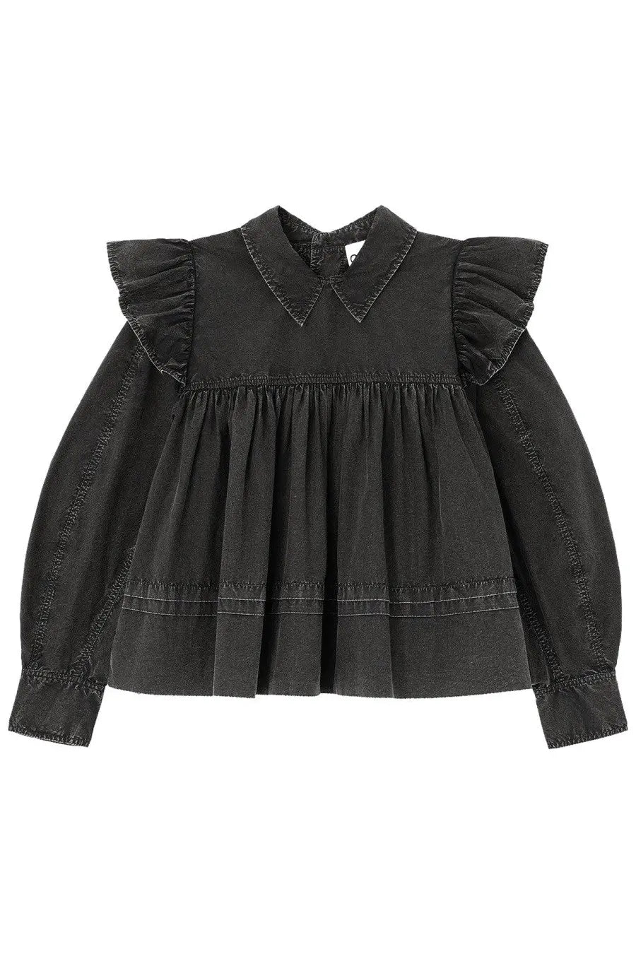 Ganni Women's Blouse Black