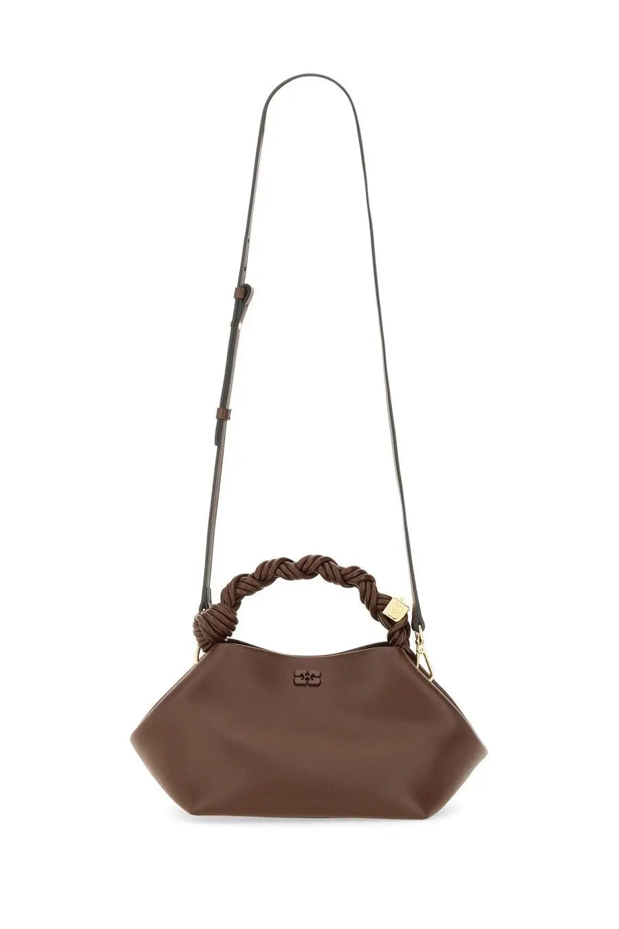 Ganni Women's Bou Small Bag Brown, view 3