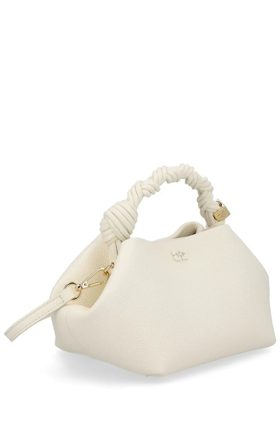 Ganni Women's Borsa Bou Small White