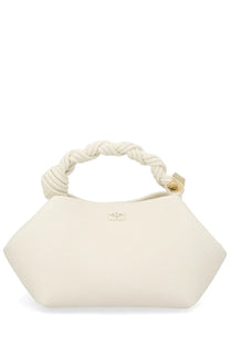 Ganni Women's Borsa Bou Small White