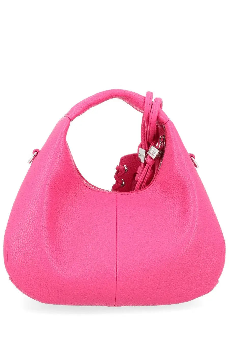Ganni Women's Hobo Mini Bag Pink, view 3