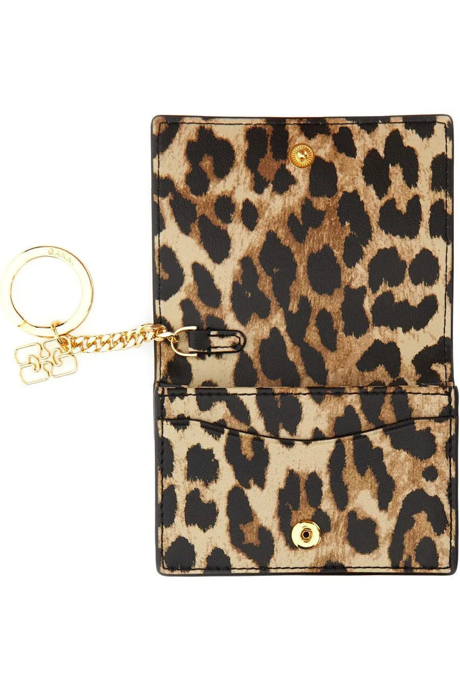 Ganni Women's Bou Card Holder Pattern, view 4