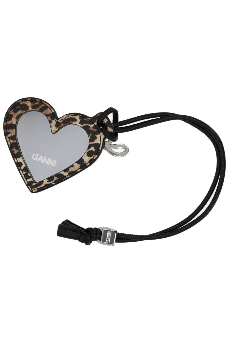 Ganni Women's Bou Heart Keychain Pattern, view 2