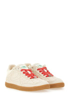 Ganni Women's Canvas Sneaker White, view 2
