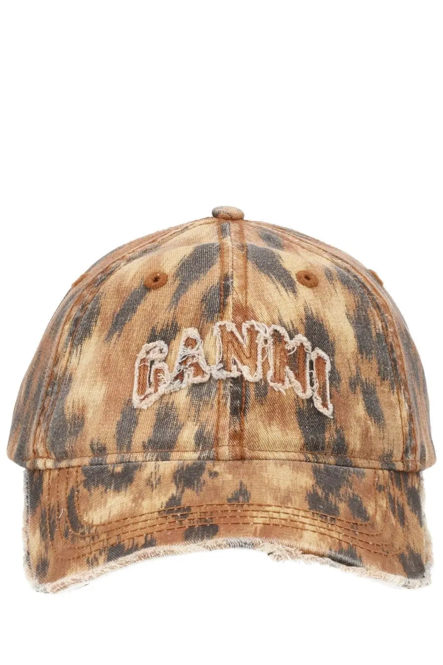 Ganni Women's Cappello DA Baseball Con Pattern