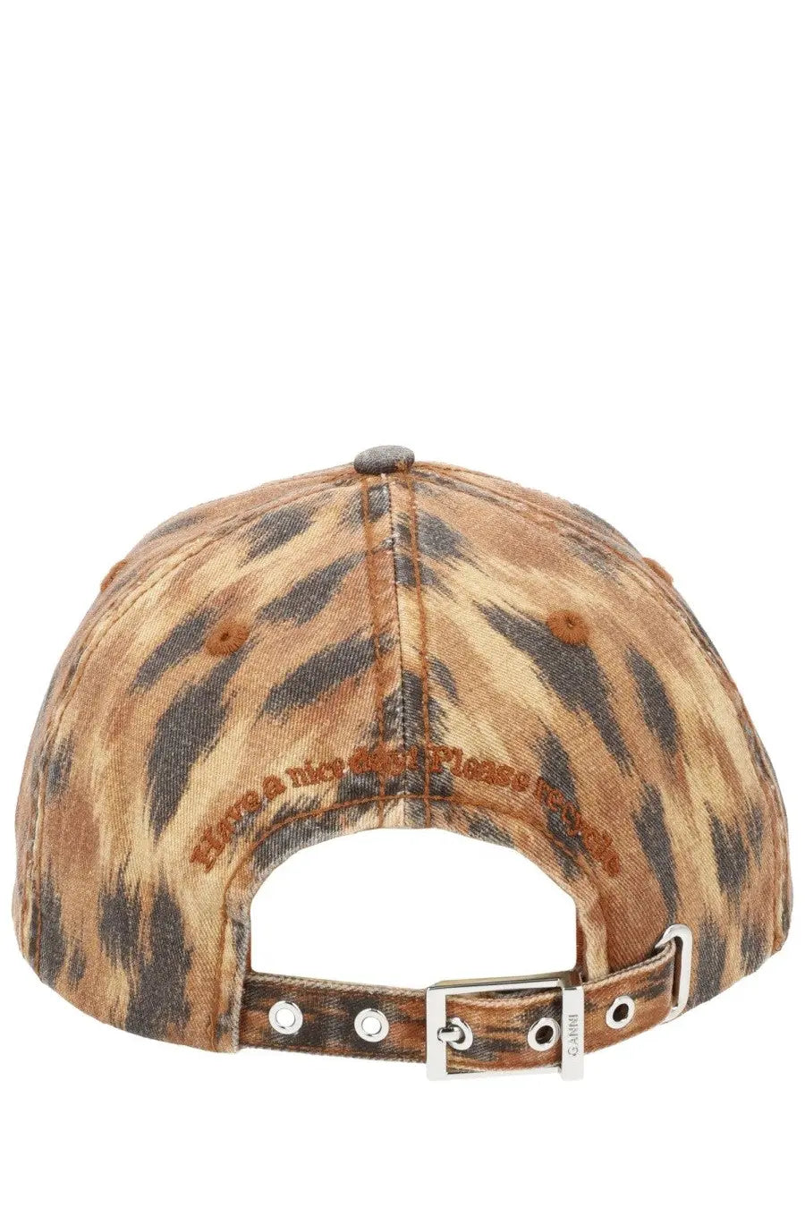 Ganni Women's Cappello DA Baseball Con Pattern