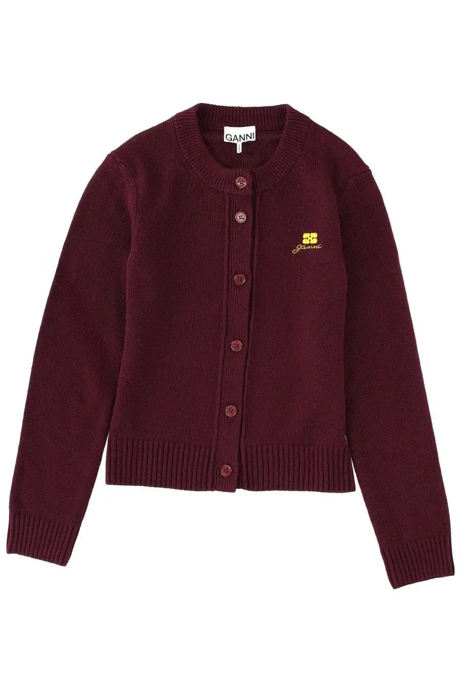 Ganni Women's Cardigan Red