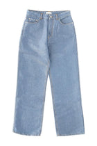 Ganni Women's Cotton Denim Jeans Blue