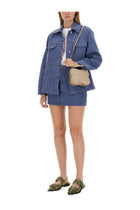 Ganni Women's Denim Jacket Blue, view 2