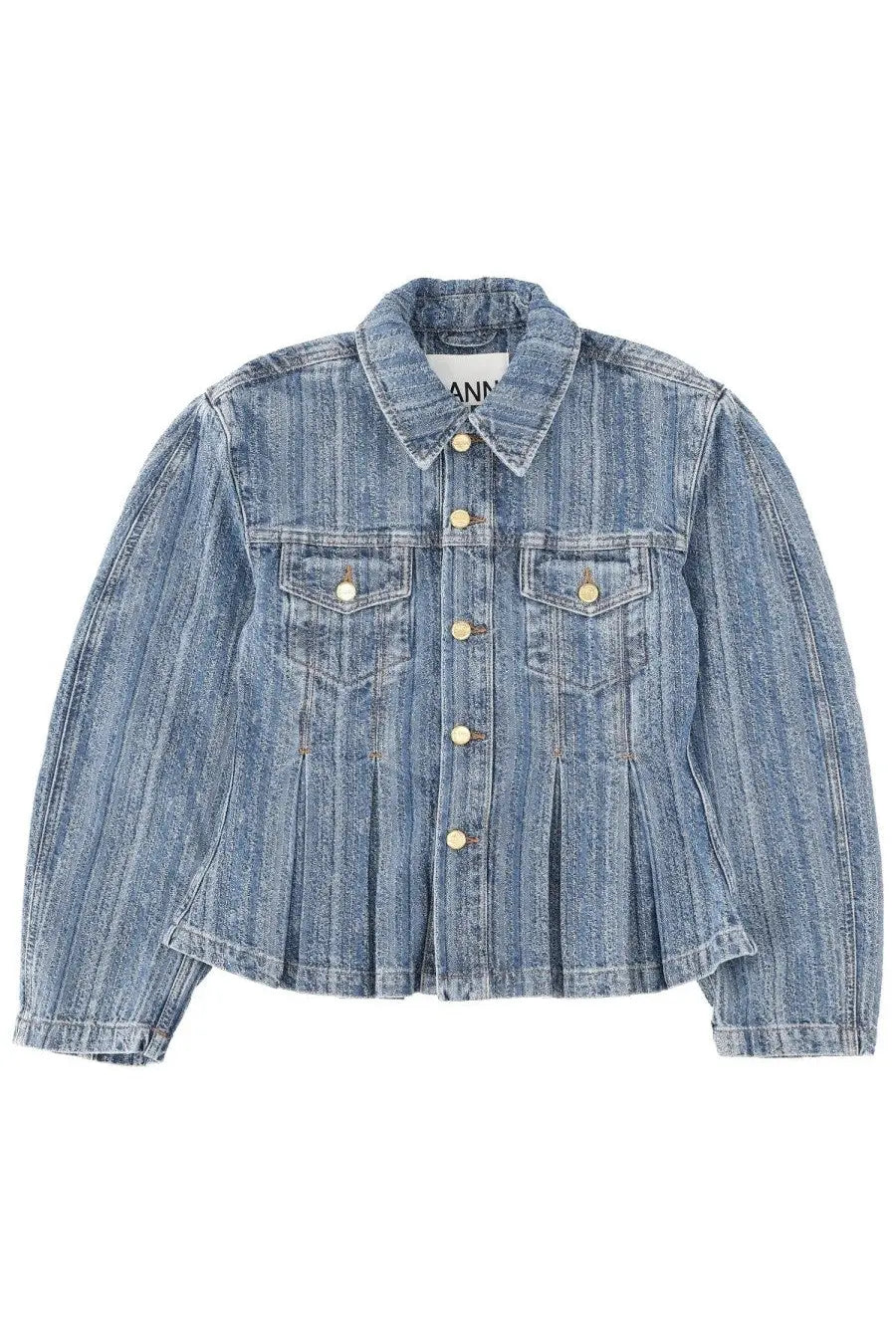 Ganni Women's Denim Jacket Blue