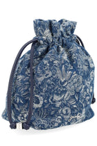 Ganni Women's Denim Tapestry Bag Blue, view 3