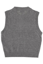 Ganni Women's Gilet Graphic Grey, view 2