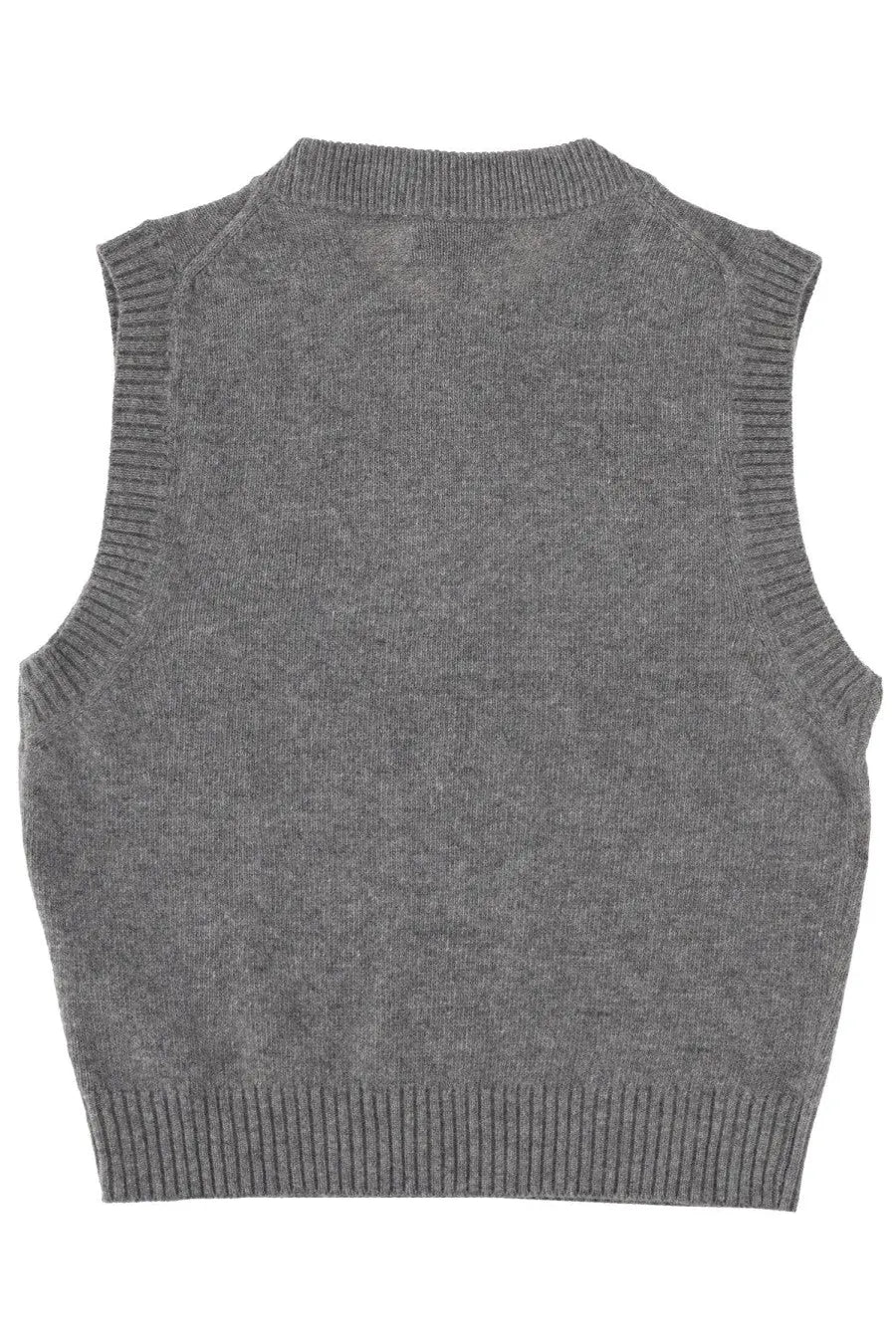 Ganni Women's Gilet Graphic Grey, view 2