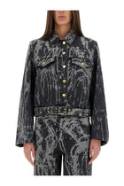 Ganni Women's Heavy Denim Jacket Black