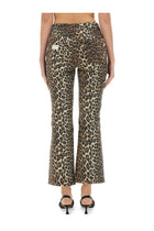 Ganni Women's Jeans Animalier Pattern, view 3