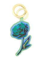Ganni Women's Keychain Flower Green