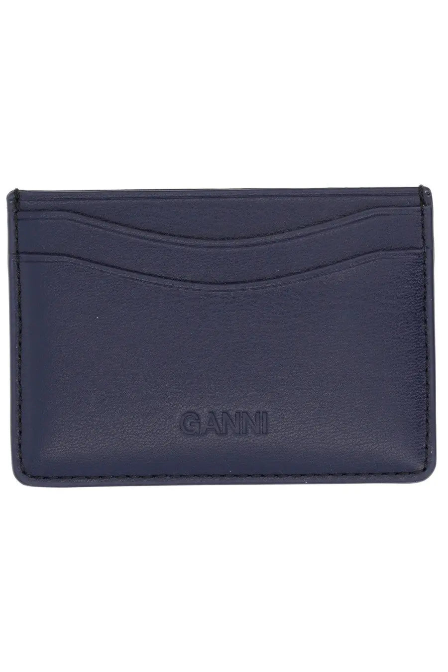 Ganni Women's Leather Wallet Black, view 2