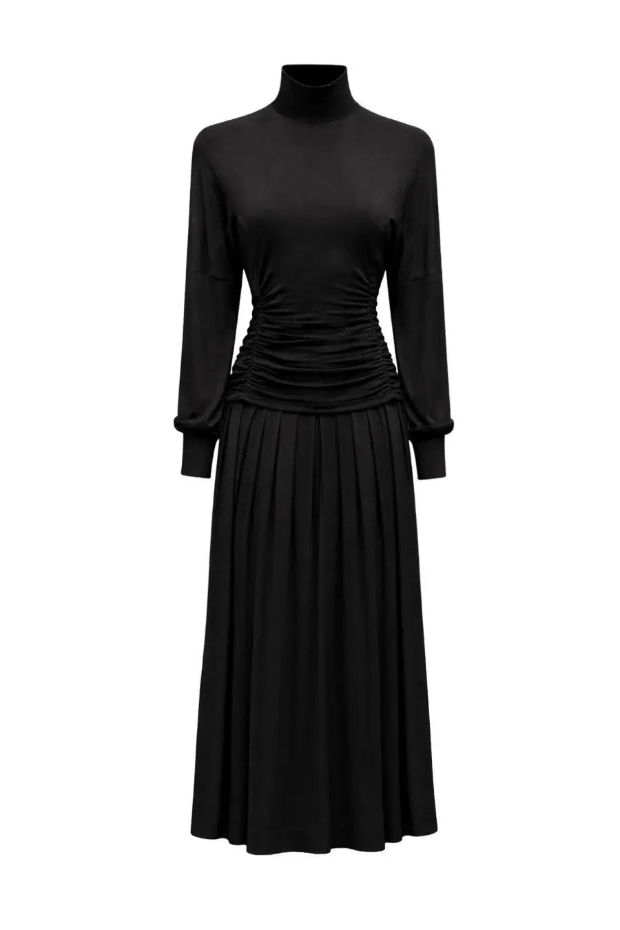 Ganni Women's Long Dress Black