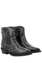 Ganni Women's Low Shaft Boot Black, view 2