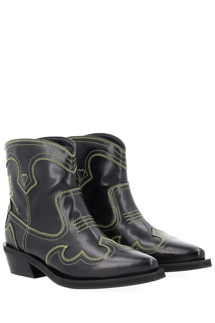 Ganni Women's Low Shaft Boot Black, view 2
